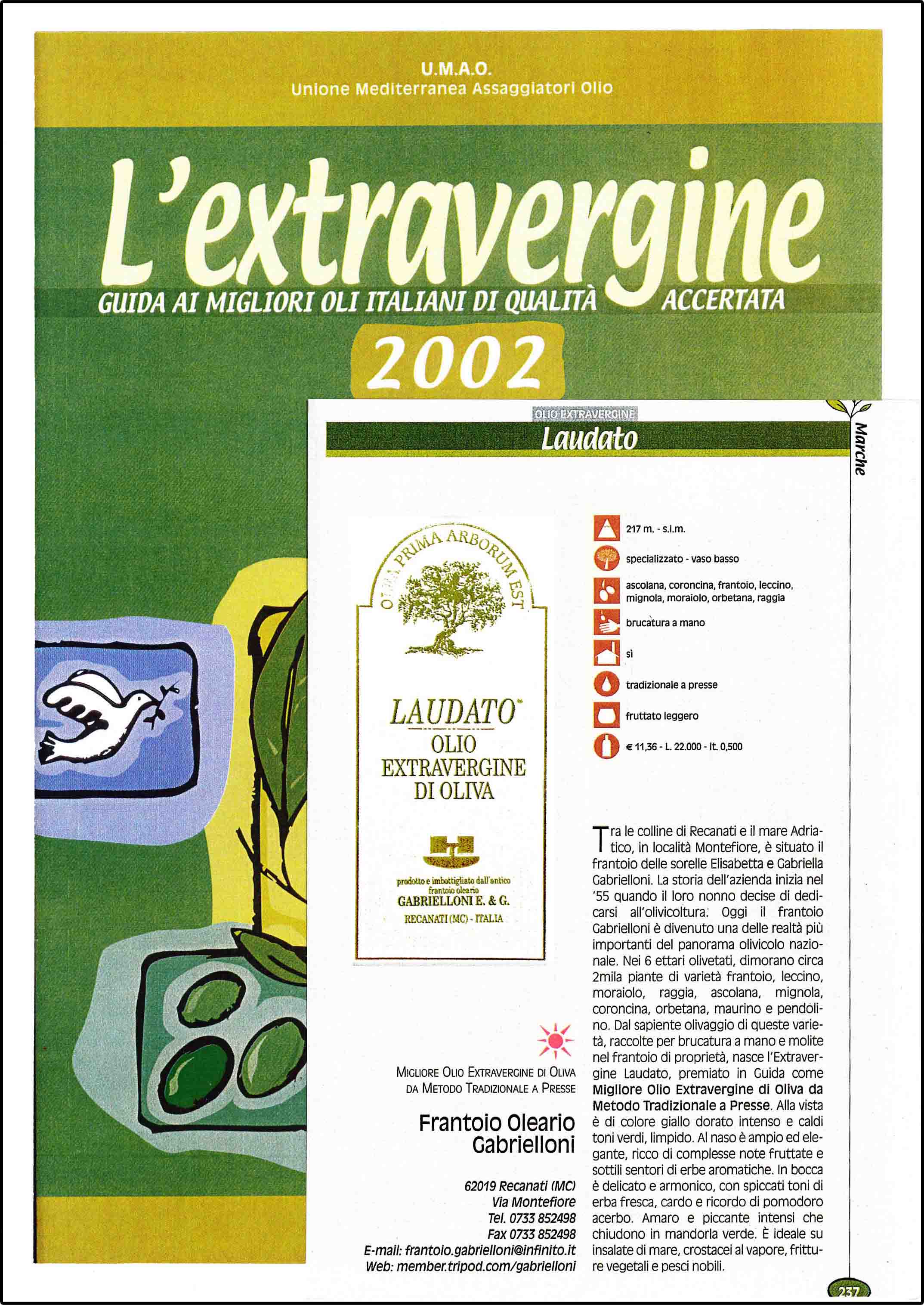 CucinaVini Guide 2002